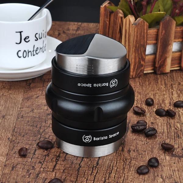 

Темпер BaristaSpace двусторонний, 58 мм Чёрный (D1)