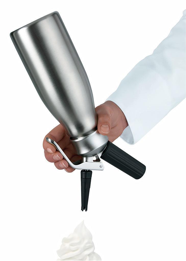 

Сифон Kayser INOX, Кример для сливок, 0.5 л, Нержавеющая сталь (4051)