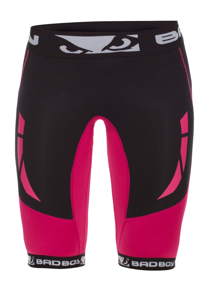 

Компрессионные шорты женские Bad Boy Compression Shorts Black/Pink р. XS