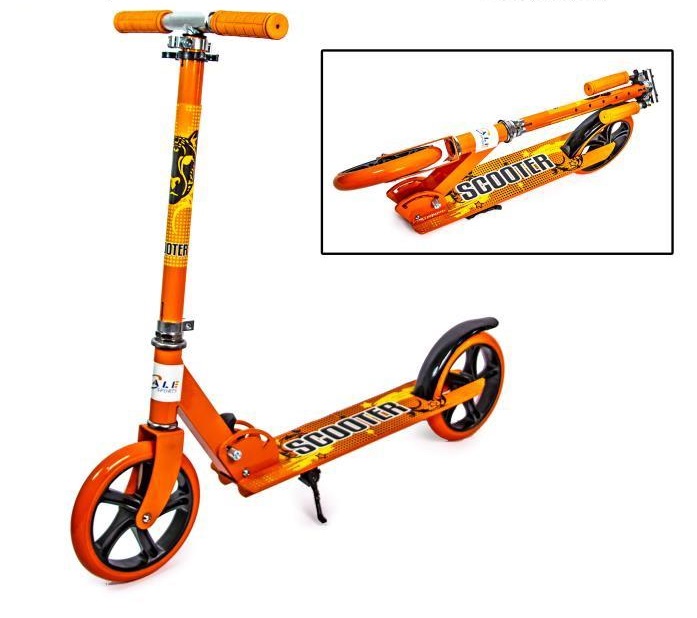 

Двухколесный самокат Scooter 460. Orange (складной)