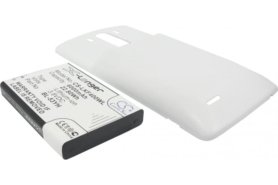 

Усиленный аккумулятор X-Longer BL-53YH (6000 mAh) для LG G3 D855