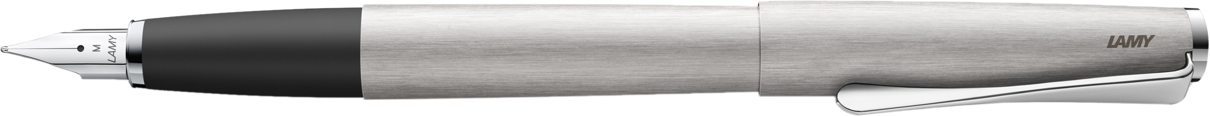 

Ручка чернильная Lamy Studio Матовый Хром F / Чернила T10 Синие (4014519277033)