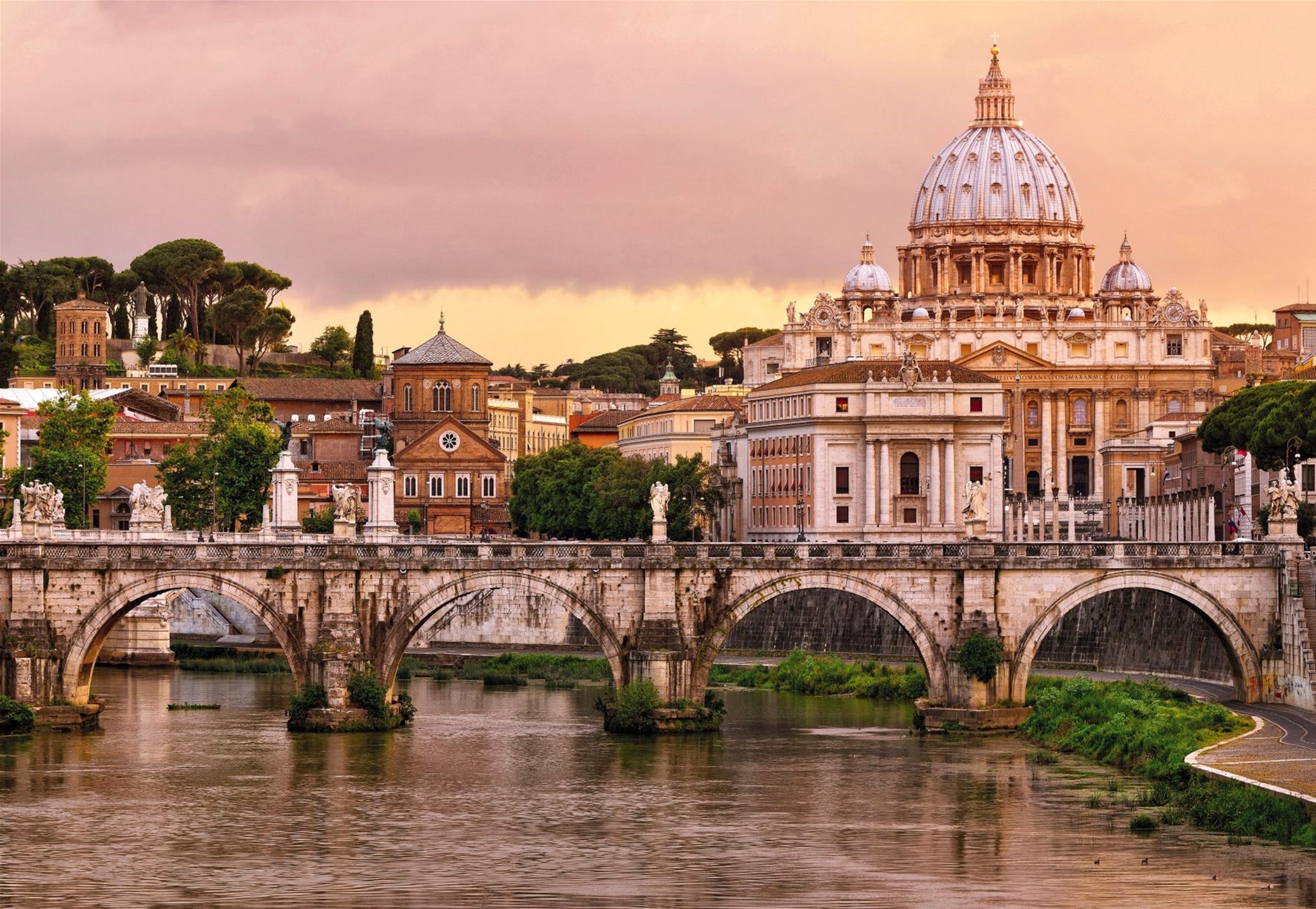 

Фотообои бумажные Komar Rome 368х254 см 8 сегментов (8-932)