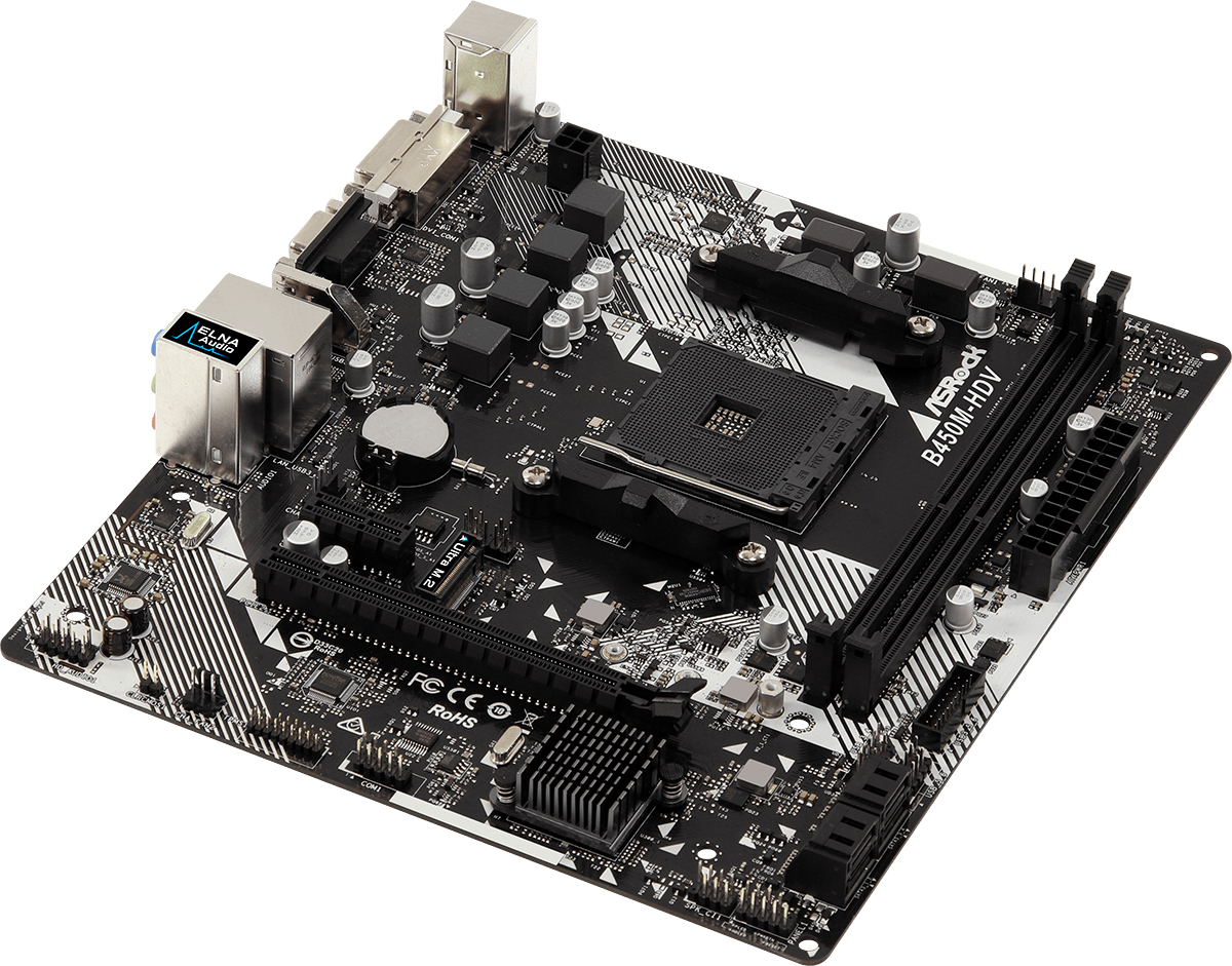 Материнская плата ASRock B450M-HDV R4.0 (sAM4, AMD B450, PCI-Ex16) – фото,  отзывы, характеристики в интернет-магазине ROZETKA | Купить в Украине:  Киеве, Харькове, Днепре, Одессе, Запорожье, Львове