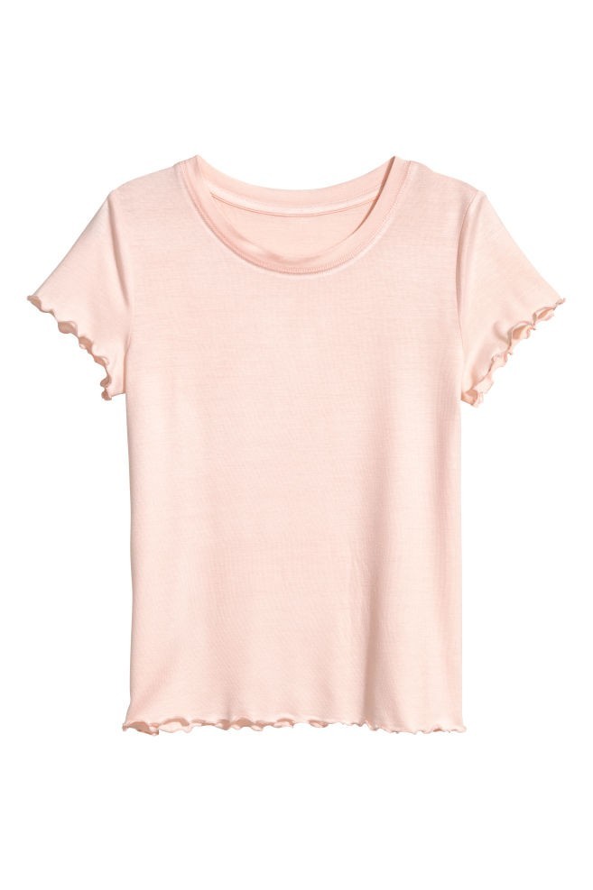 

Футболка H&M 134-140 см Персиковая
