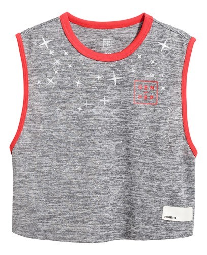

Майка H&M 158-164 см Серая (HM130846-2)
