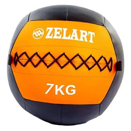 

Мяч для кроссфита FI-5168 Zelart 7кг Черно-оранжевый (56363037)