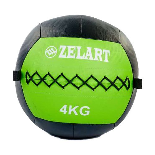 

Мяч для кроссфита FI-5168 Zelart 4кг Черно-салатовый (56363037)