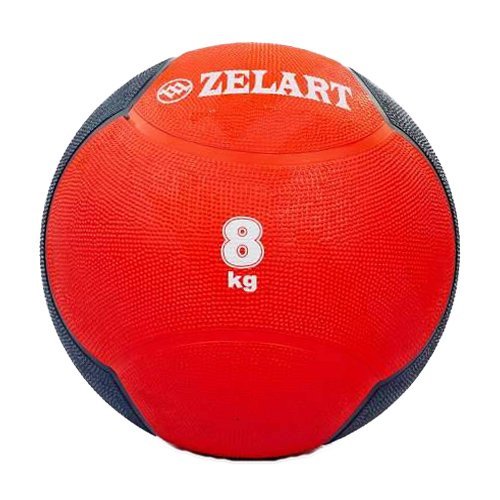 

Медбол FI-5121 Zelart 8кг Красно-черный (56363028)