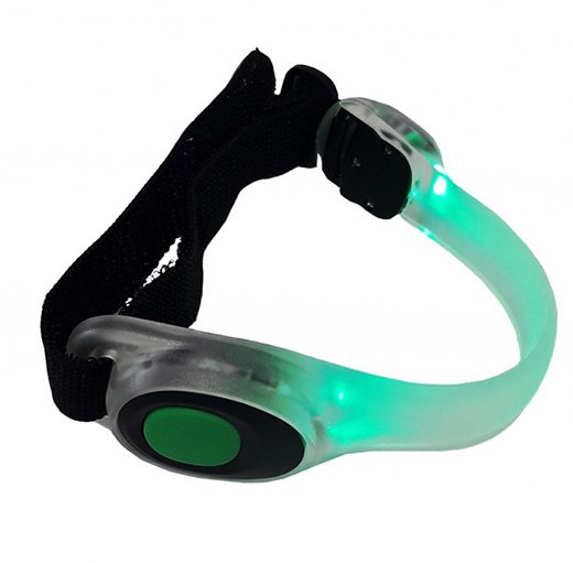 

Браслет-подсветка для бега LS3408 LiveUp Черно-зеленый (60396001)