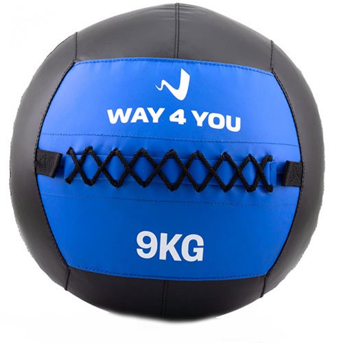 

Набивной мяч (медбол) Way4you 9кг Черно-синий (56421034)