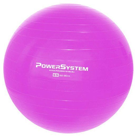 

Мяч для фитнеса и гимнастики PS-4012 Power System 65см Розовый (56227048)