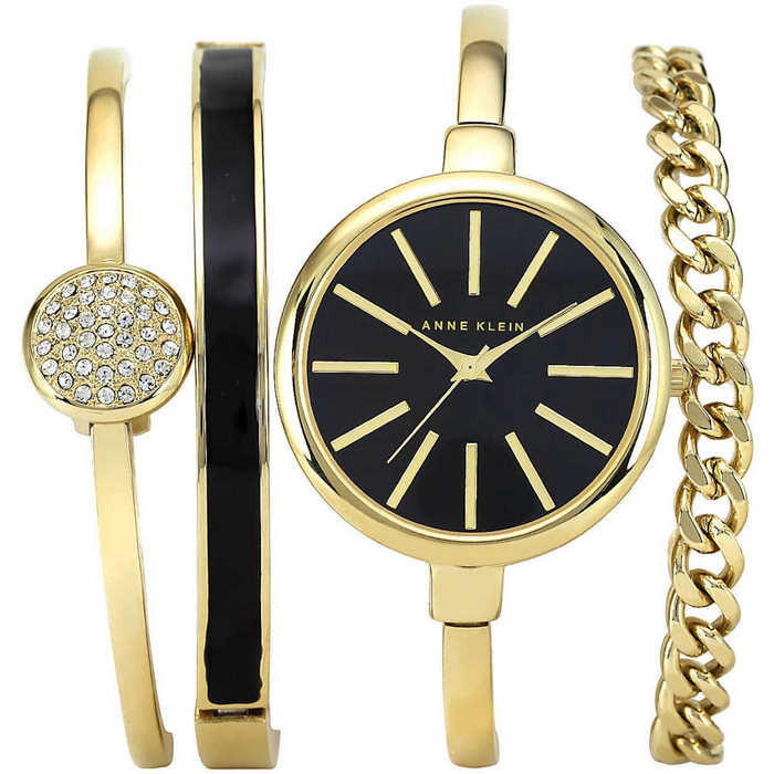 

Подарочный комплект Anne KLEIN 4 Plus предмета Black