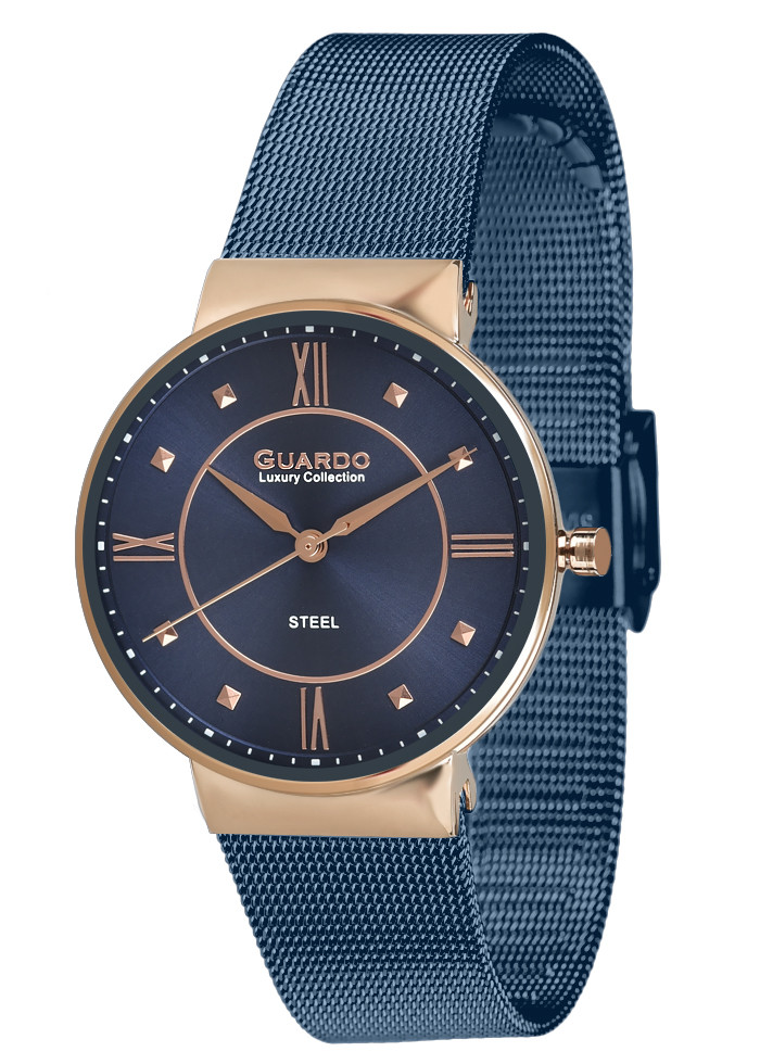 

Часы женские Guardo S01549-7 синие