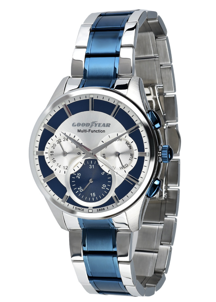 

Часы мужские Goodyear G.S01218.01.01 серебряные