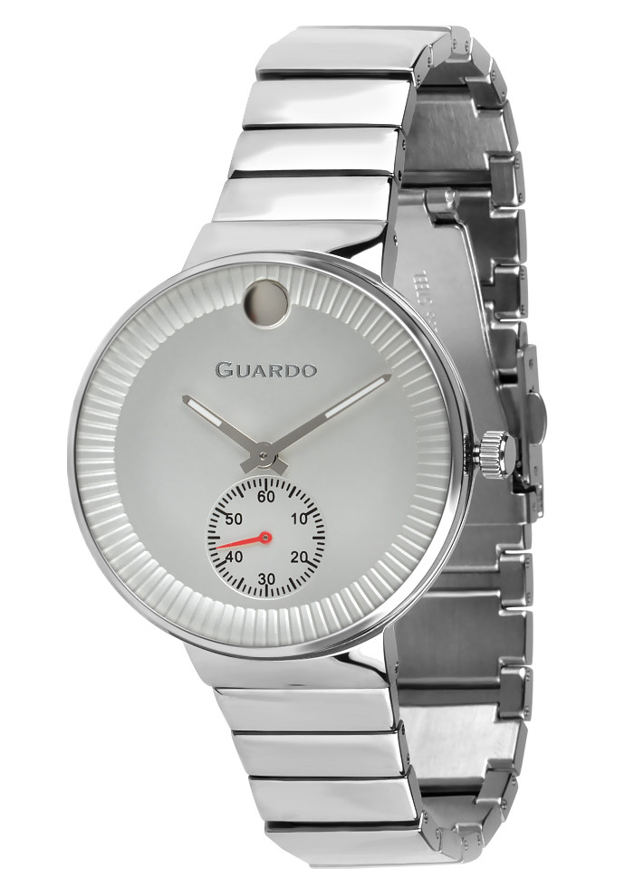 

Часы женские Guardo B01400-(2)-2 серебряные