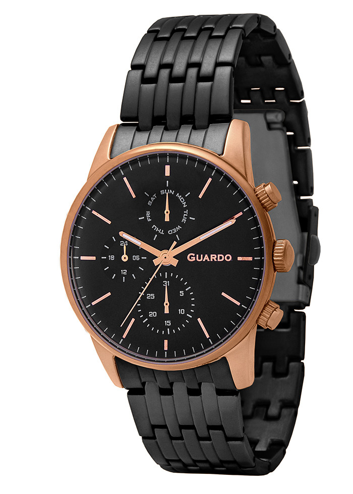 

Часы мужские Guardo 12009-(2)-4 черные