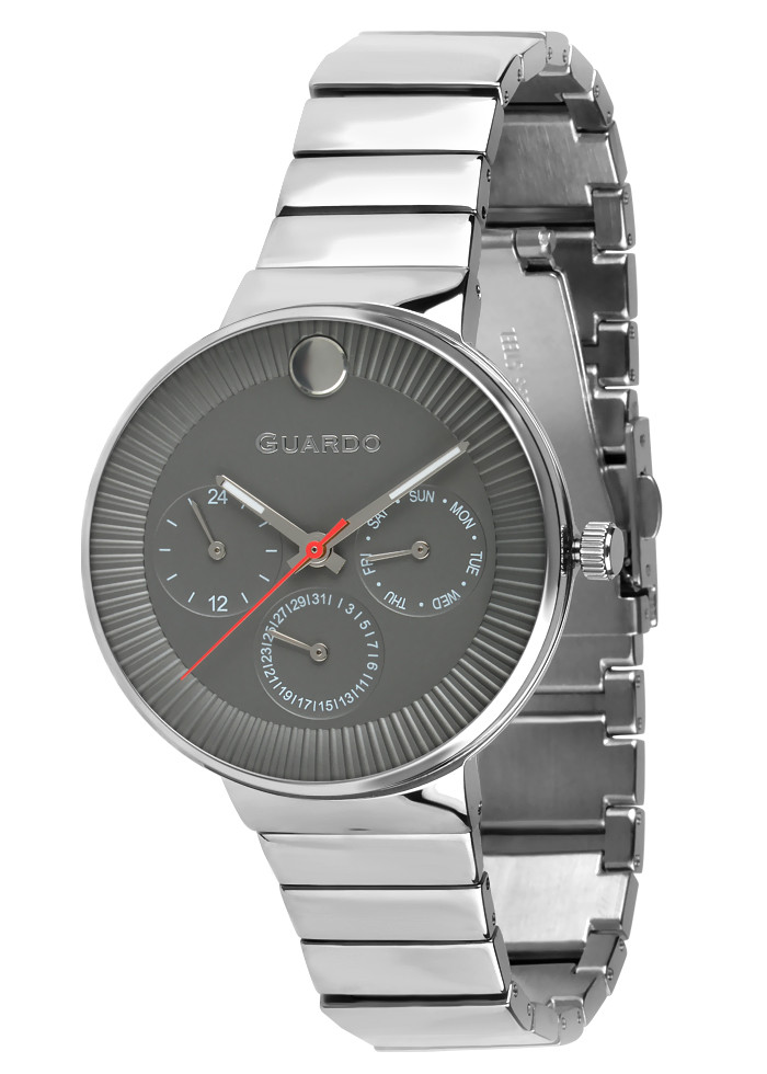 

Часы женские Guardo B01400-(1)-1 серебряные