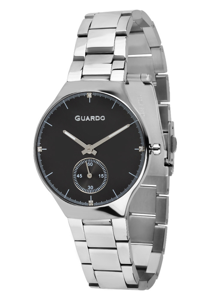 

Часы женские Guardo B01398-(2)-1 серебряные