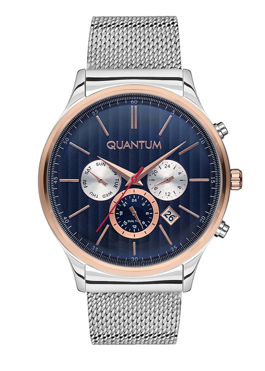 

Часы мужские Quantum ADG663.590 серебряные