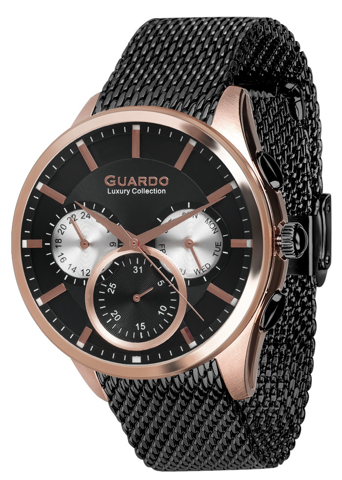 

Часы мужские Guardo S2037-7 черный