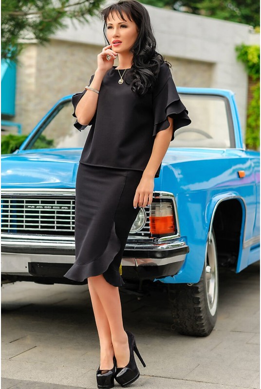 

Женский костюм Look and Buy Топаз  Черный, Женский костюм Look and Buy Топаз 46 Черный