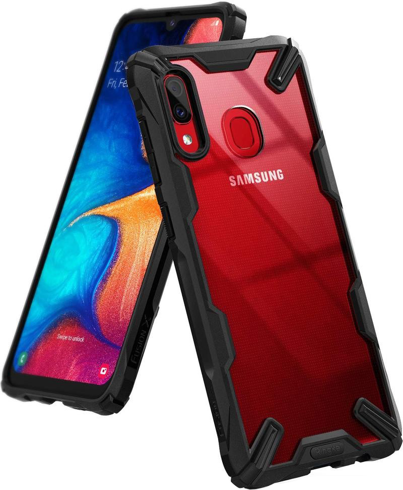 

Панель Ringke Fusion X для Samsung Galaxy A20 Black