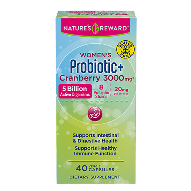 

Пробиотик Nature's Reward Women's Probiotic + Cranberry 40 капс