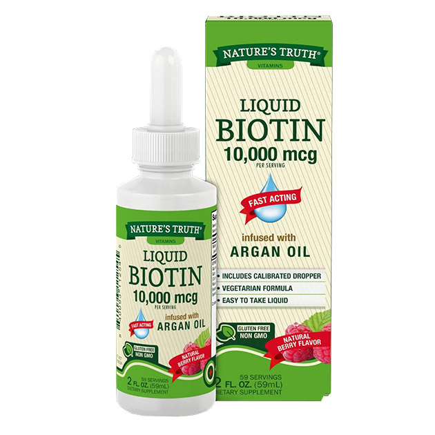 

Натуральная добавка Nature's Truth Liquid Biotin 10000 mcg 59 ml