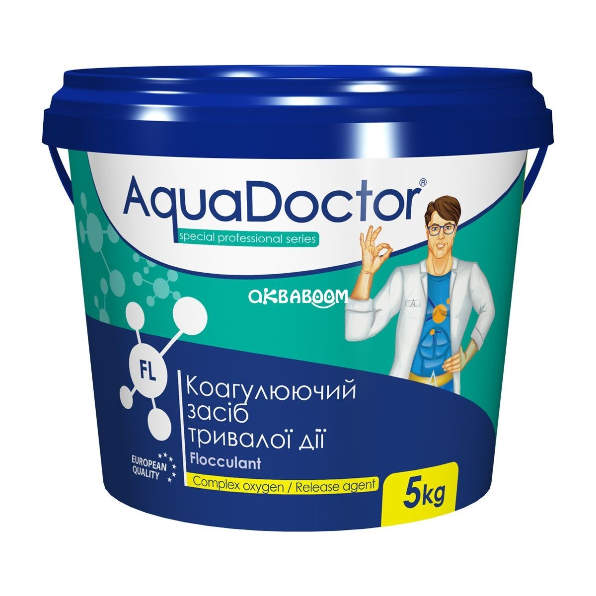 

Коагулирующее средство для осветления воды в гранулах AquaDoctor FL 5 кг