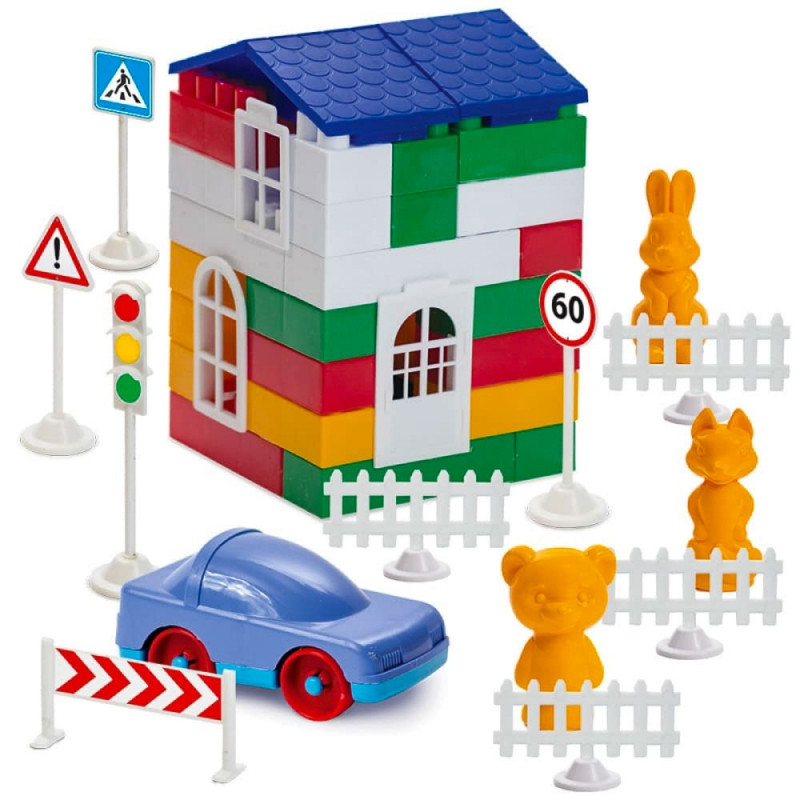 

Конструктор Colorplast "Лидер" №3 1-052