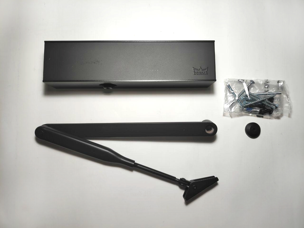 

Доводчик Dorma TS-83, EN 3-6, со складной тягой коричневый dov040