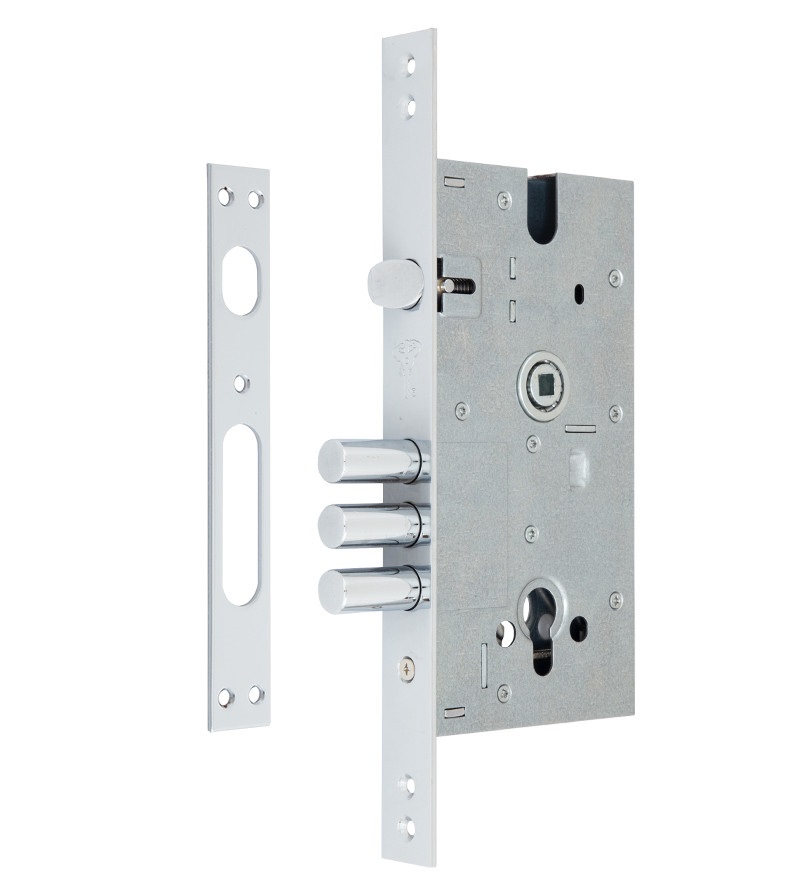 

Замок врезной mul-t-lock 1-WAY DIN 354M NC UNIV BS60мм 85мм SP ML3-92100480