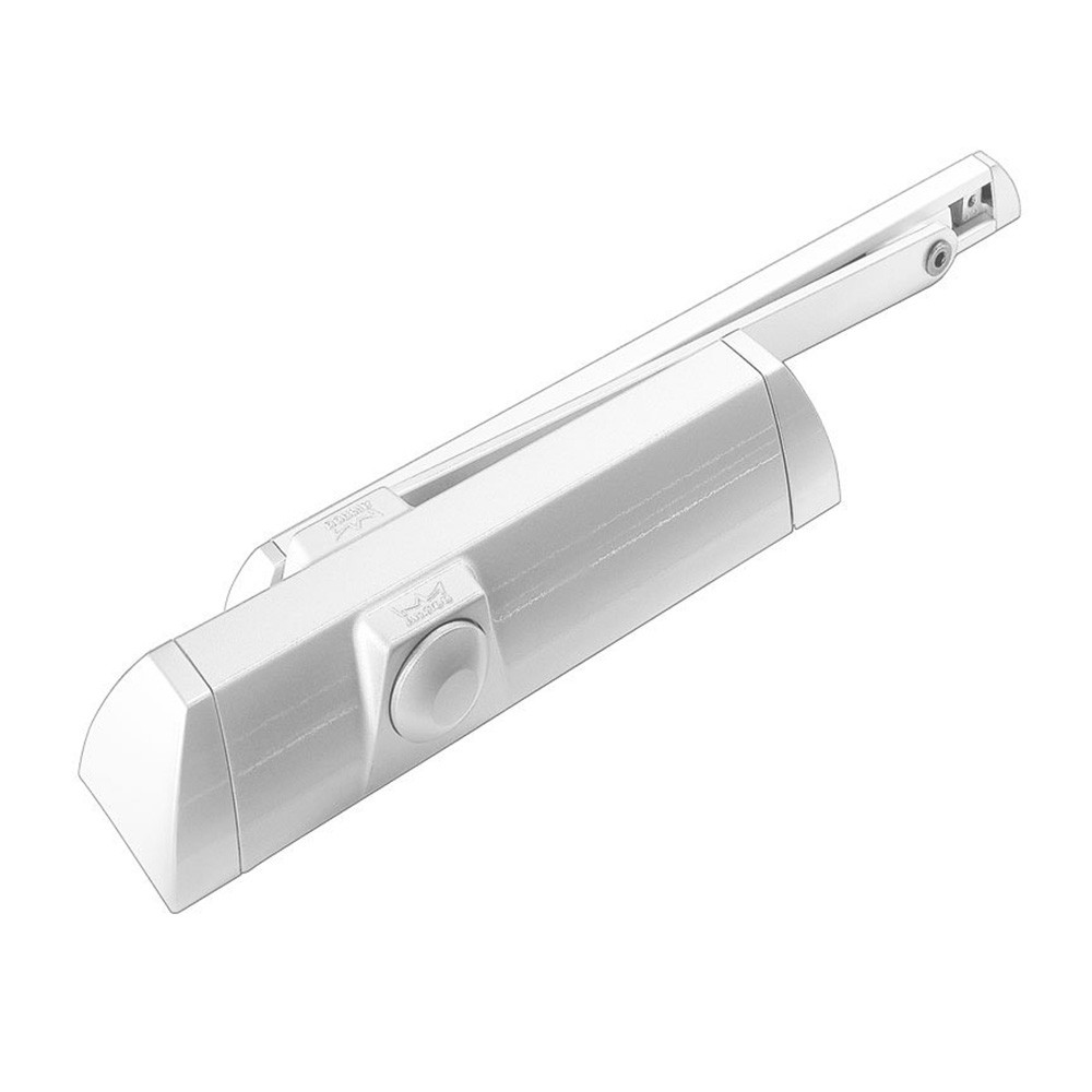 

Доводчик Dorma TS-90 Impulse, EN3-4 cо скользящей шиной белый dov042