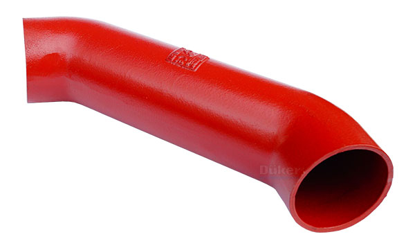 

Чугунное колено с успокоительным участком Duker SML 88 градусов диаметром 100 мм(662744)