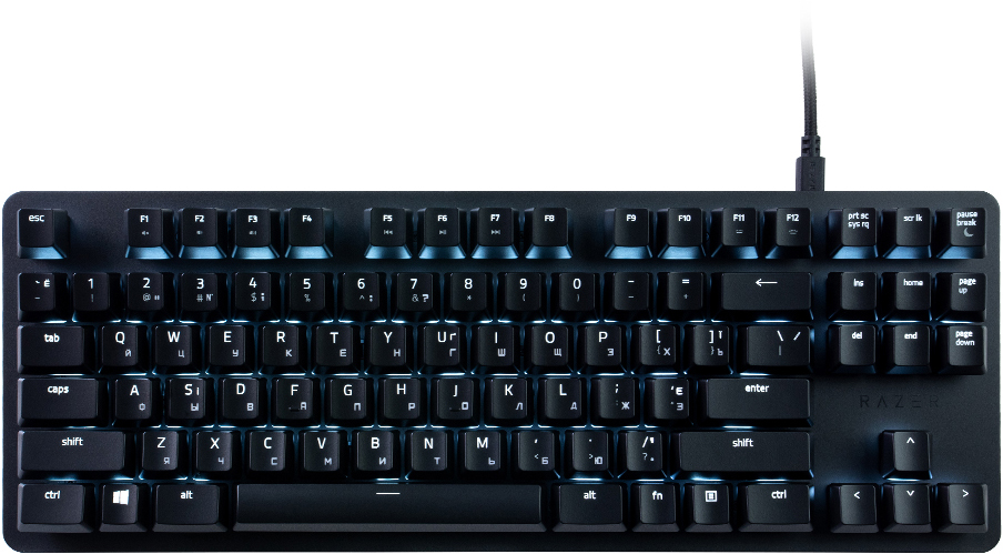 

Клавиатура проводная Razer BlackWidow Lite USB (RZ03-02640100-R3M1)
