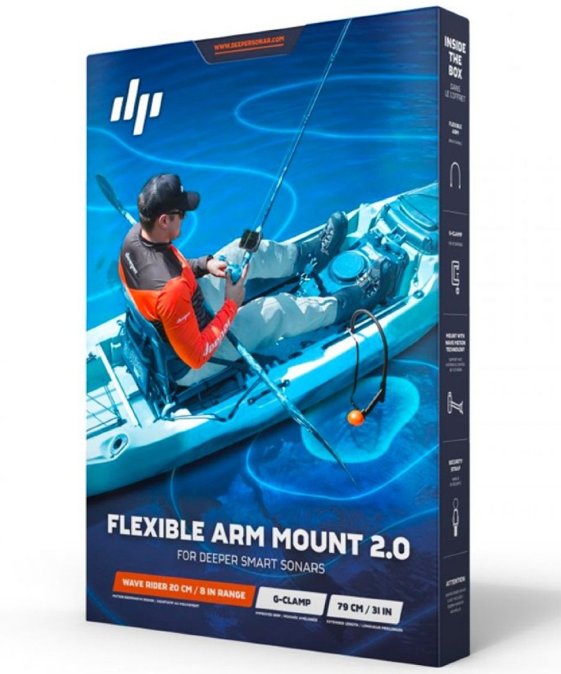 

Держатель-крепление для эхолота Deeper Flexible Arm Mount 2.0