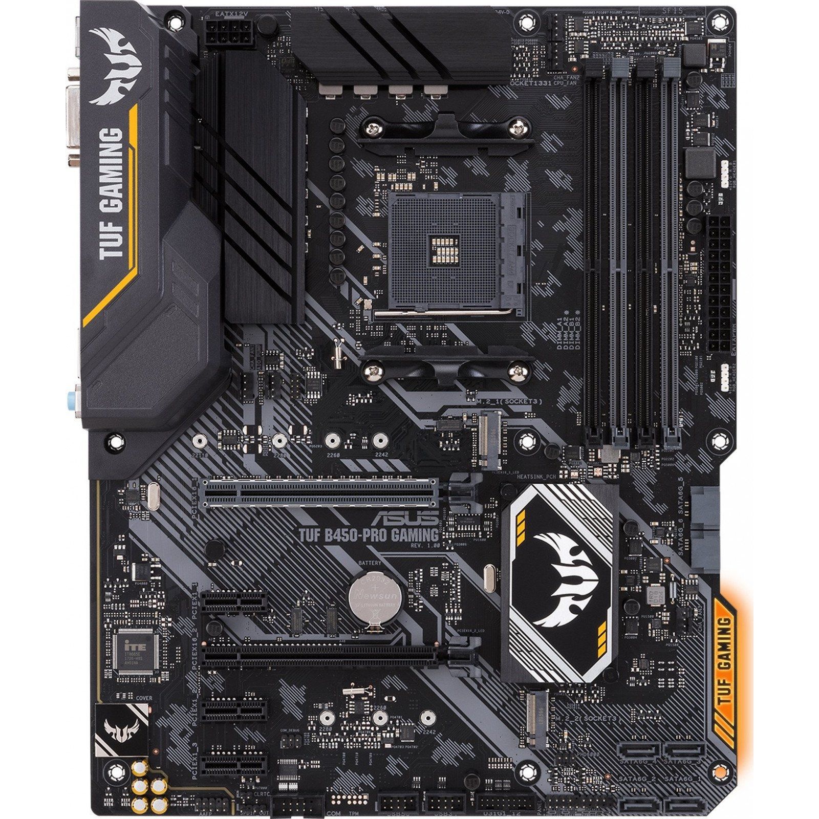 

Материнская плата Asus TUF B450-PRO GAMING (sAM4, AMD B450)