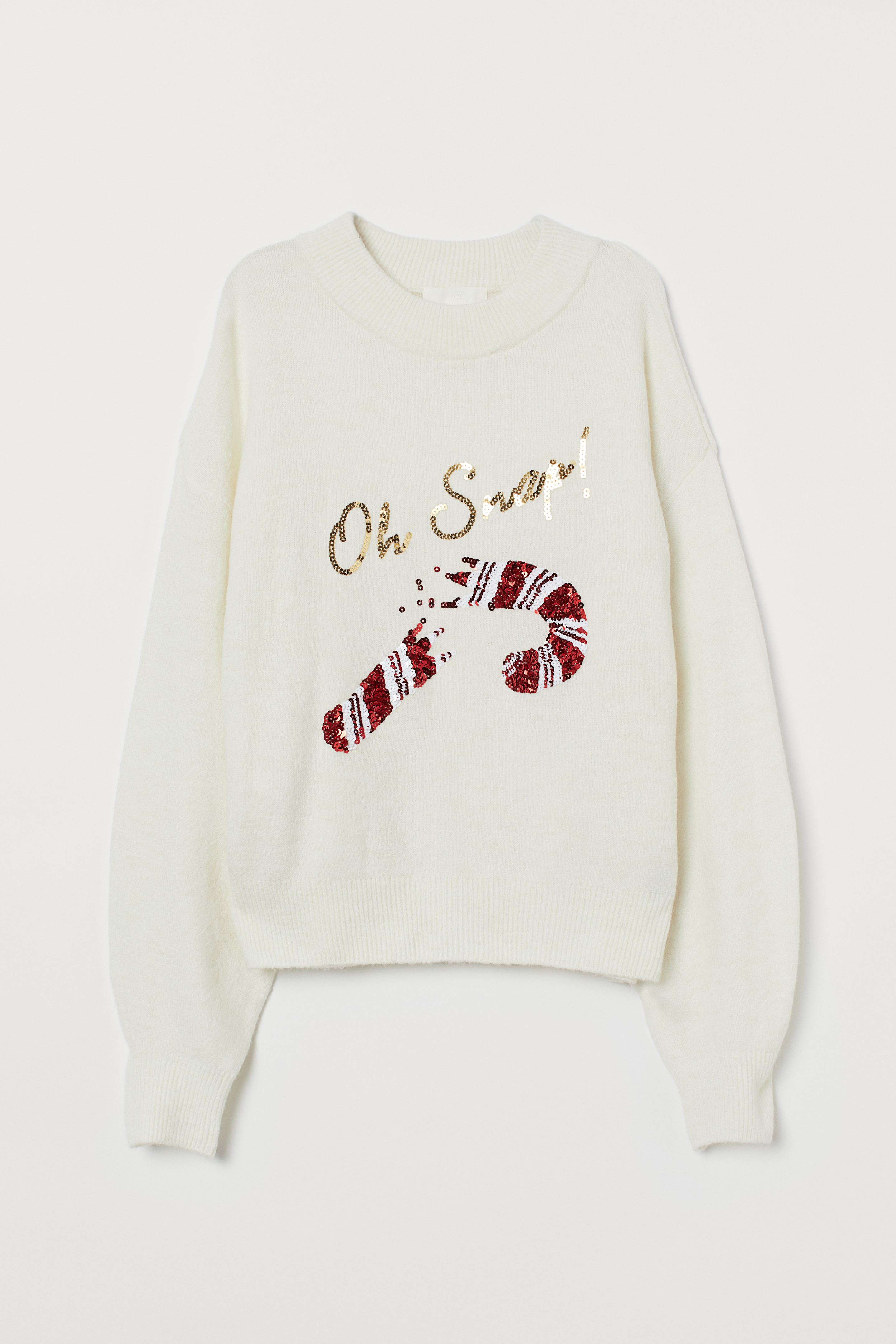 

Джемпер H&M M молочный 8123200