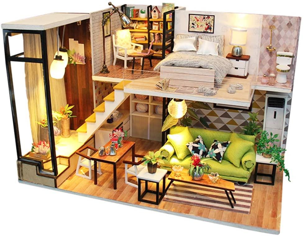 

Интерьерный 3D конструктор DIY mini house MD 2505 М030