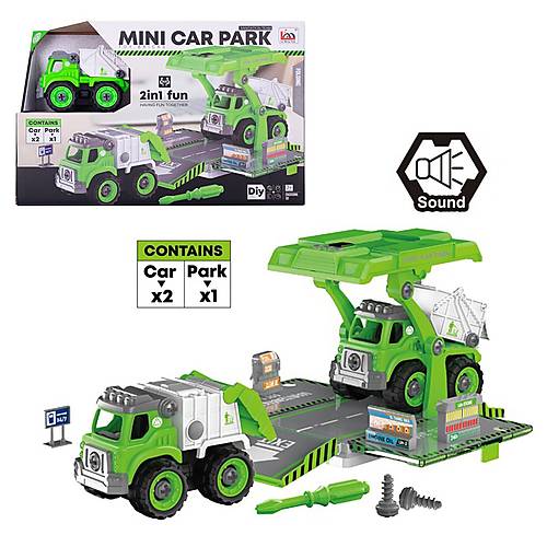 

Конструктор "Сделай сам. Мусоровоз" 78 деталей LE NENG TOYS (CJ-1614204)