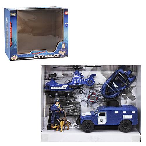 

Игровой набор "Полиция" в коробке JLX Toys (8836А/8836В)