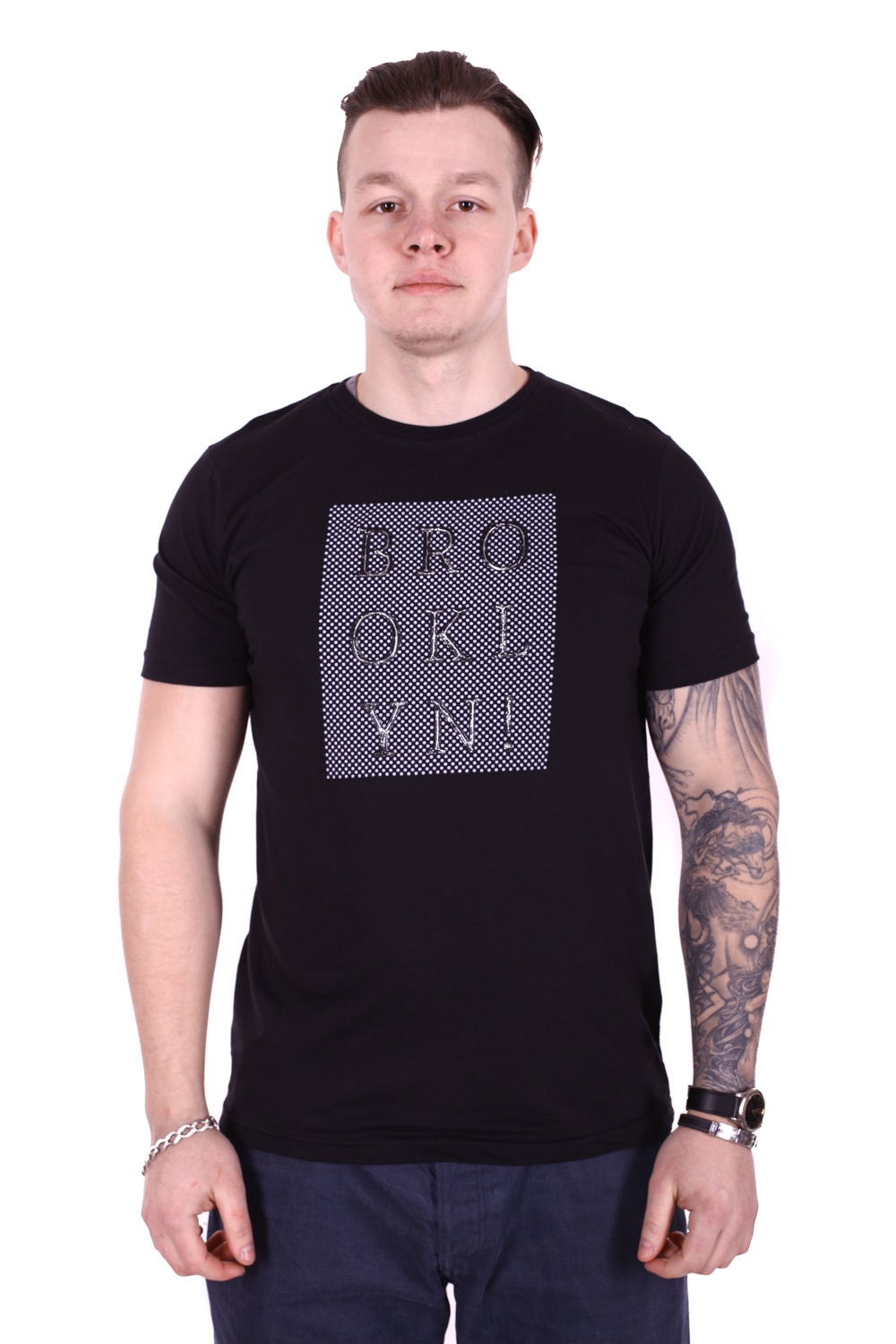 

Футболка StrongMan Brooklyn f0218/5 Черная, Футболка StrongMan Brooklyn f0218/5 Черная L