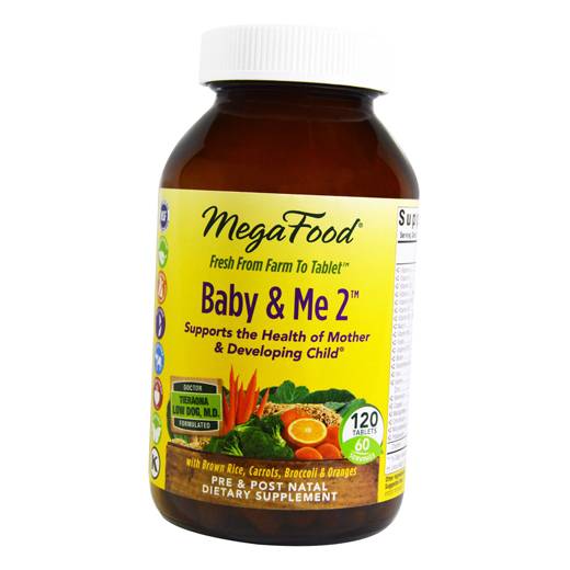 

Mega Food Baby & Me 2 120таб (36343010)