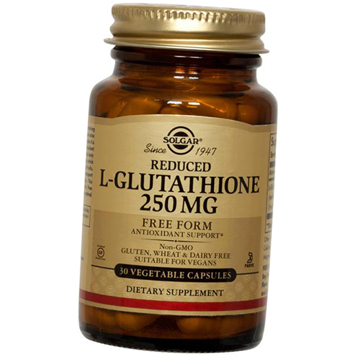 

Reduced L-Glutathione 250 Solgar 30вегкапс (70313013)