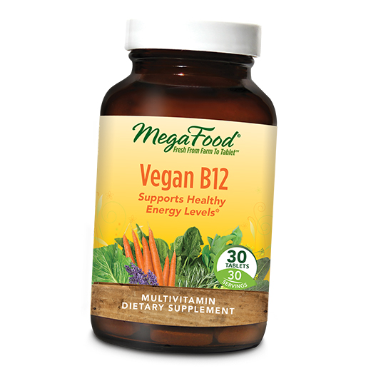 

Mega Food Vegan B12 30таб (36343025)