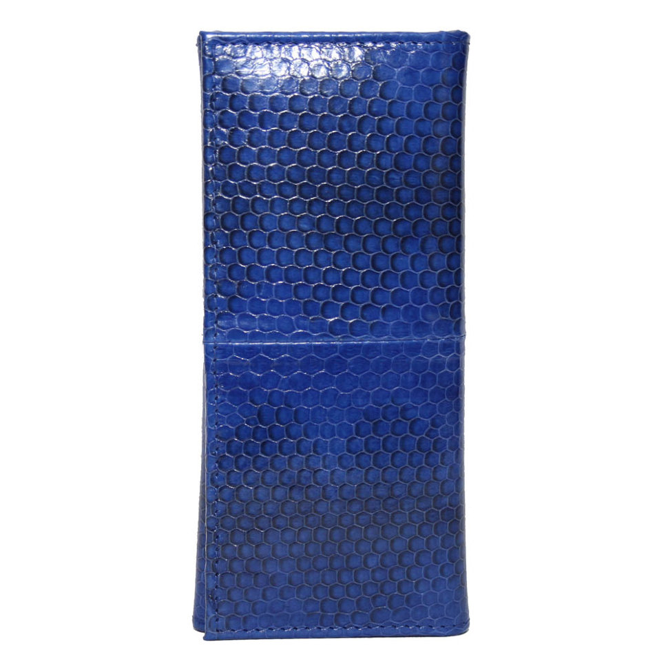 

Ключница из кожи морской змеи (N SNKH 01 Dark blue) синий
