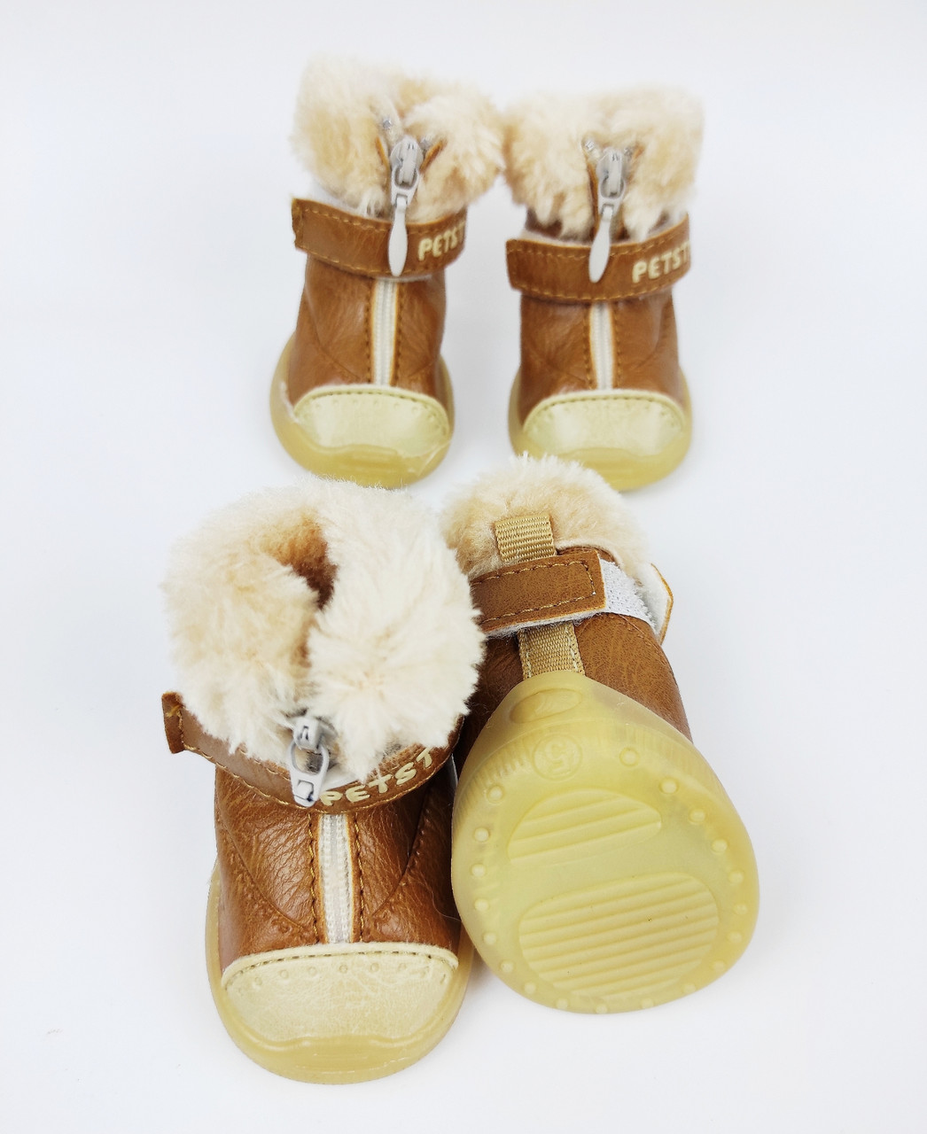 

Обувь для собак DogClub ботинки Brown 3" 3*ч3,5см