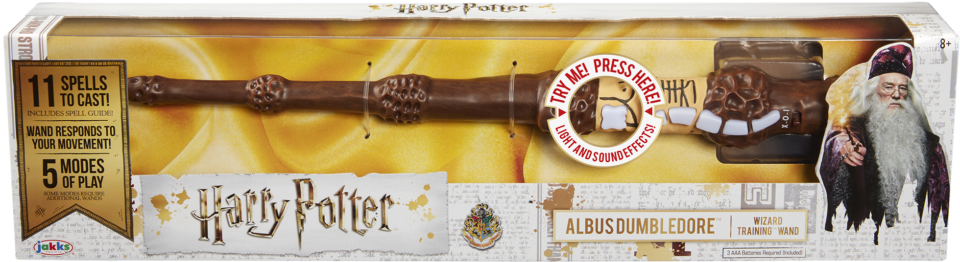 

Игрушка со звуковыми и световыми эффектами Wizarding World Волшебная палочка Дамблдора (73212) (039897732121)