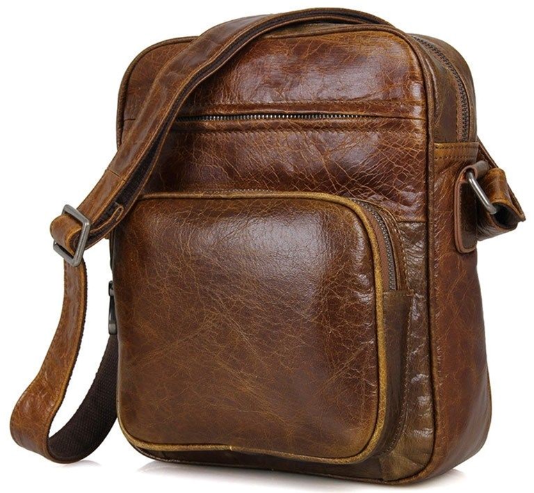 

Мужская сумка из натуральной кожи Vintage 14418 Коричневая
